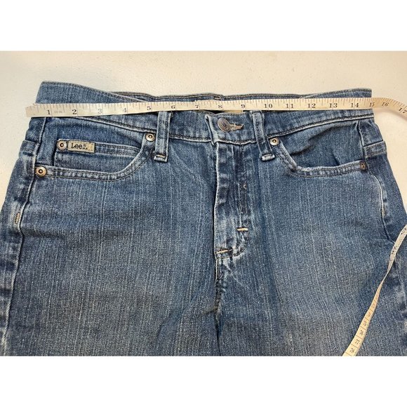 Lee Womens Vintage 1990s Jeans Relaxed Boot Cut Mid Rise Blue Size 6 Short - Picture 3 of 10
